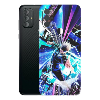 Motorola Phone Skins (All Models) - Manga Action Jujustu Kaisen Anime - Matte Finish (M-155) Motorola Moto G Power