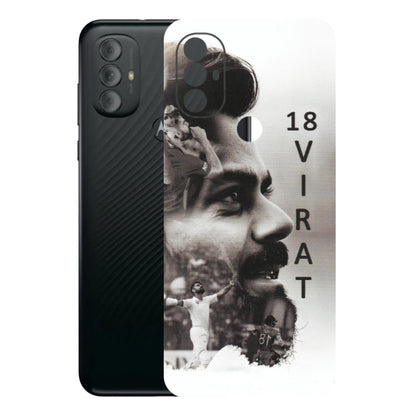 Motorola Phone Skins (All Models) - Virat Kohli Cricketer - Matte Finish (M-163) Motorola Moto G Power