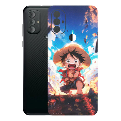 Motorola Phone Skins (All Models) - Toon One Piece Cute Character - Matte Finish (M-35) Motorola Moto G Power