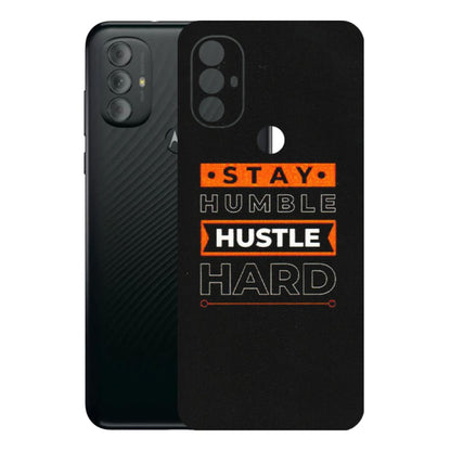Motorola Phone Skins (All Models) - Stay Humble Stay Hard - Matte Finish (M-48) Motorola Moto G Power