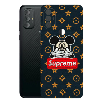 Motorola Phone Skins (All Models) - Mickey Supreme - Matte Finish (M-83) Motorola Moto G Power