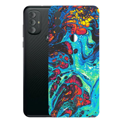 Motorola Phone Skins (All Models) - Majestic Galactic Marbel - Matte Finish (M-85) Motorola Moto G Power