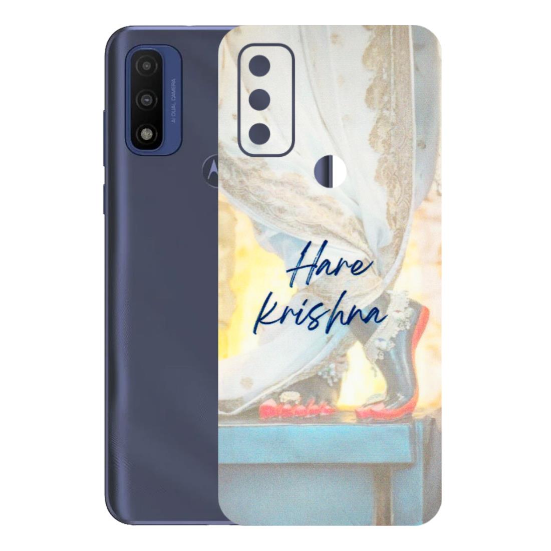 Motorola Phone Skins (All Models) - Hare Krishna - 3D Embossed Finish (L-03) Motorola Moto G Pure