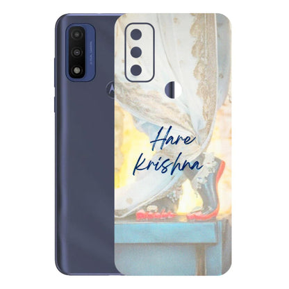 Motorola Phone Skins (All Models) - Hare Krishna - 3D Embossed Finish (L-03) Motorola Moto G Pure