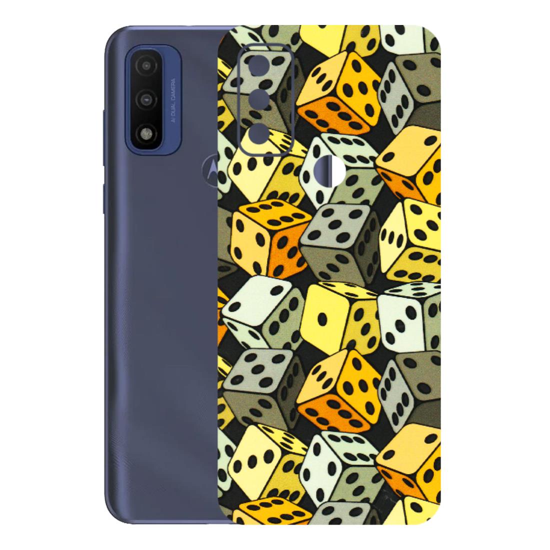 Motorola Phone Skins (All Models) - Dices Of Life - 3D Embossed Finish (L-04) Motorola Moto G Pure