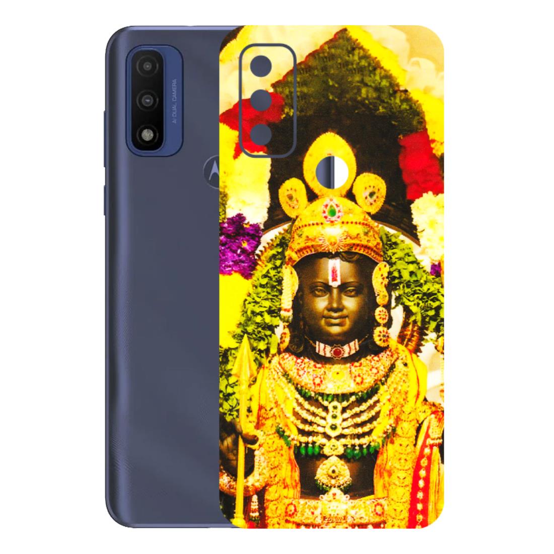 Motorola Phone Skins (All Models) - Ram Lalla Ayodhya - 3D Embossed Finish (L-103) Motorola Moto G Pure