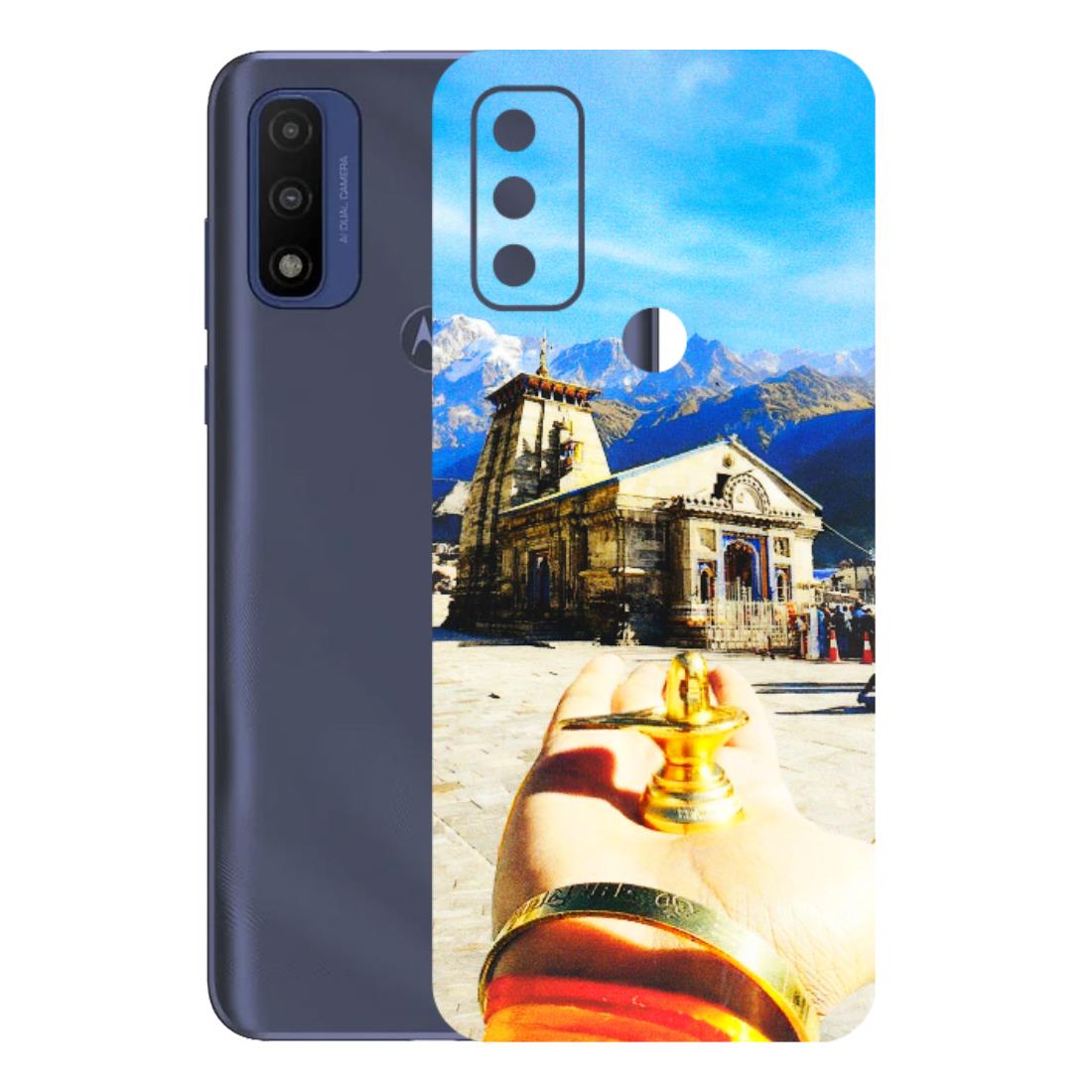 Motorola Phone Skins (All Models) - Beauty of Kedarnath - 3D Embossed Finish (L-108) Motorola Moto G Pure