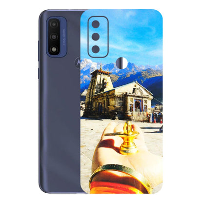 Motorola Phone Skins (All Models) - Beauty of Kedarnath - 3D Embossed Finish (L-108) Motorola Moto G Pure