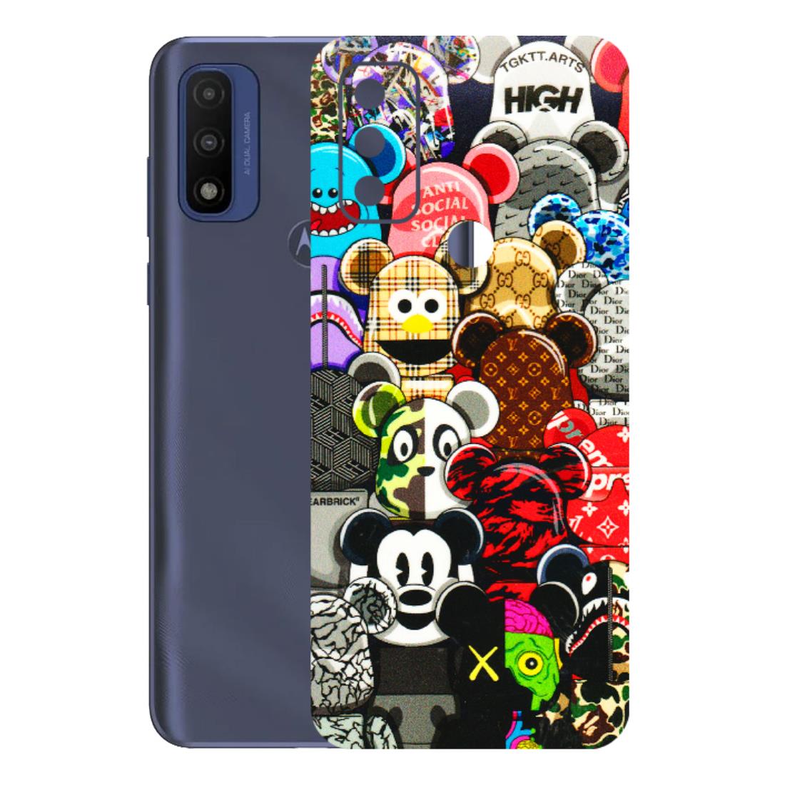 Motorola Phone Skins (All Models) - More Mickey Mouses - 3D Embossed Finish (L-118) Motorola Moto G Pure