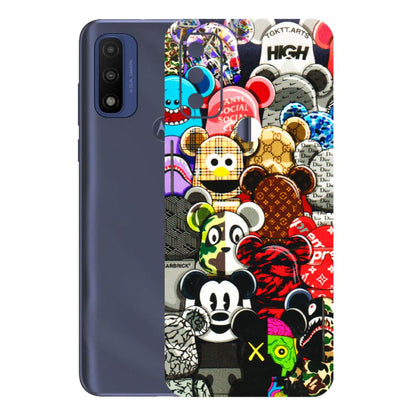 Motorola Phone Skins (All Models) - More Mickey Mouses - 3D Embossed Finish (L-118) Motorola Moto G Pure
