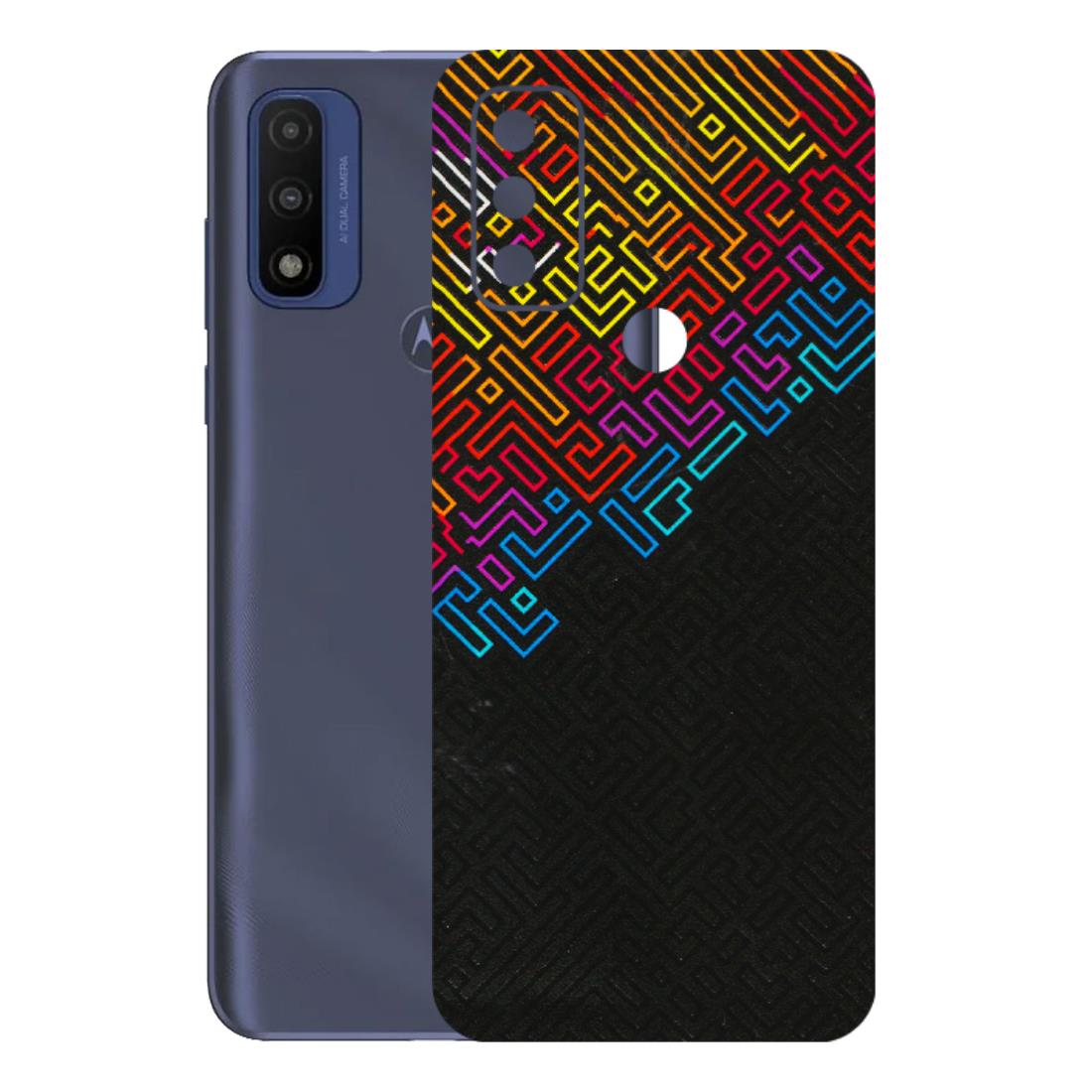 Motorola Phone Skins (All Models) - Dotme Pattern Art - 3D Embossed Finish (L-121) Motorola Moto G Pure