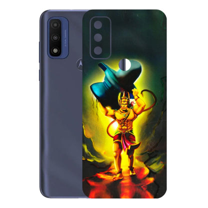 Motorola Phone Skins (All Models) - Hanuman Ji - 3D Embossed Finish (L-128) Motorola Moto G Pure