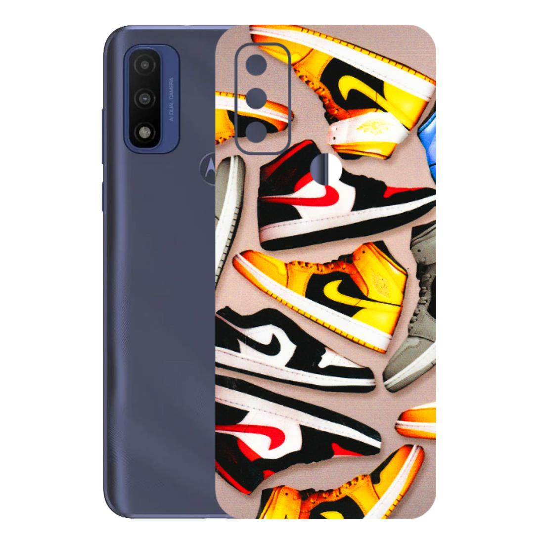 Motorola Phone Skins (All Models) - Sneaker Lover - 3D Embossed Finish (L-135) Motorola Moto G Pure