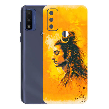 Motorola Phone Skins (All Models) - Shiv Shakti - 3D Embossed Finish (L-14) Motorola Moto G Pure