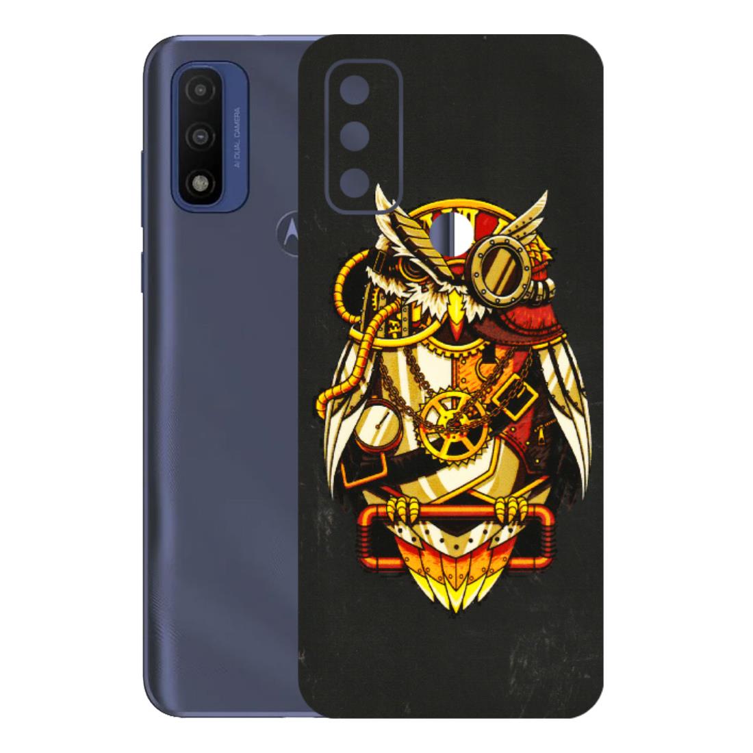 Motorola Phone Skins (All Models) - Classy Smart Owl - 3D Embossed Finish (L-144) Motorola Moto G Pure
