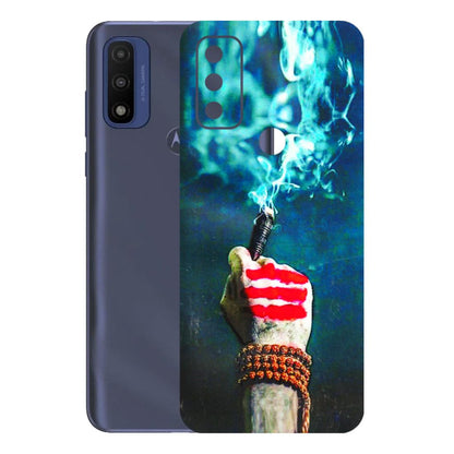Motorola Phone Skins (All Models) - Mahadev Bhakt - 3D Embossed Finish (L-146) Motorola Moto G Pure