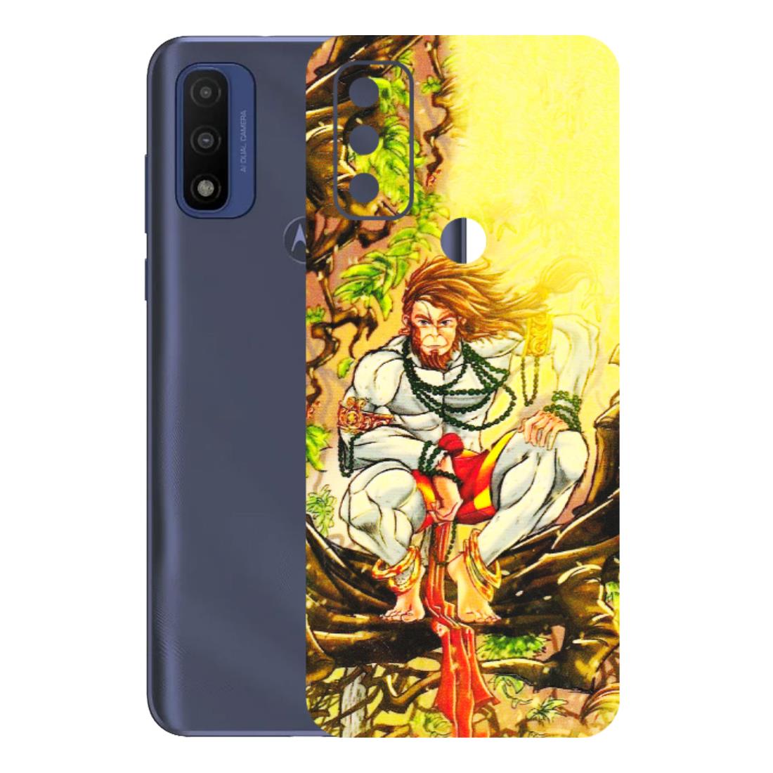 Motorola Phone Skins (All Models) - Lord Hanuman - 3D Embossed Finish (L-152) Motorola Moto G Pure
