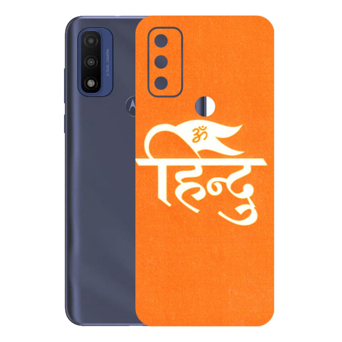 Motorola Phone Skins (All Models) - Hindu Kesari - 3D Embossed Finish (L-154) Motorola Moto G Pure