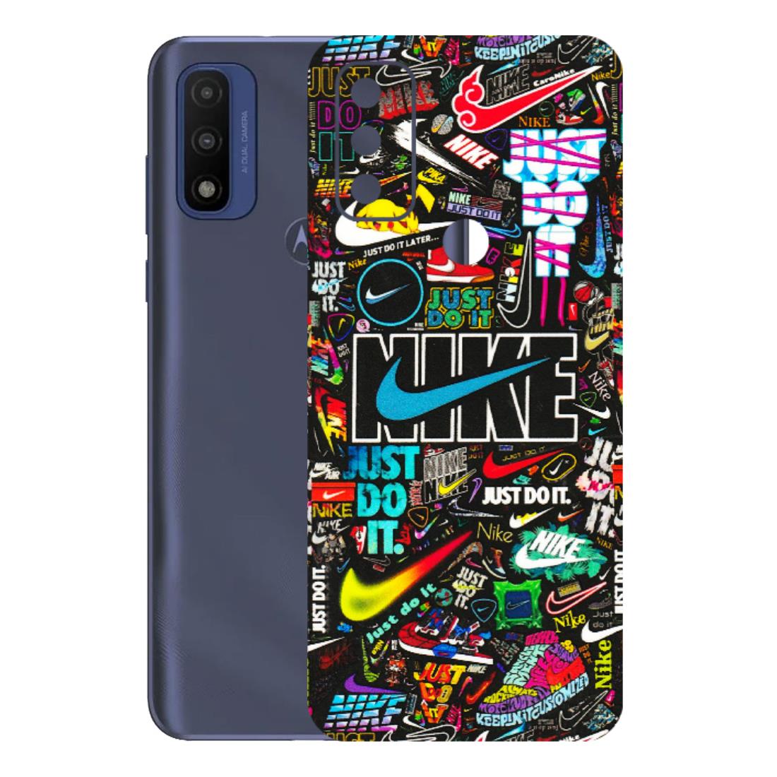 Motorola Phone Skins (All Models) - Just Do It Doodles - 3D Embossed Finish (L-166) Motorola Moto G Pure