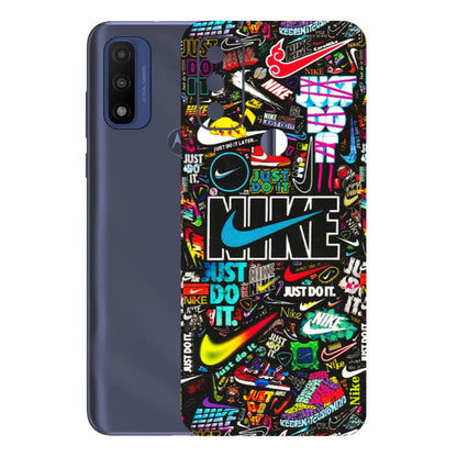 Motorola Phone Skins (All Models) - Just Do It Doodles - 3D Embossed Finish (L-166) Motorola Moto G Pure