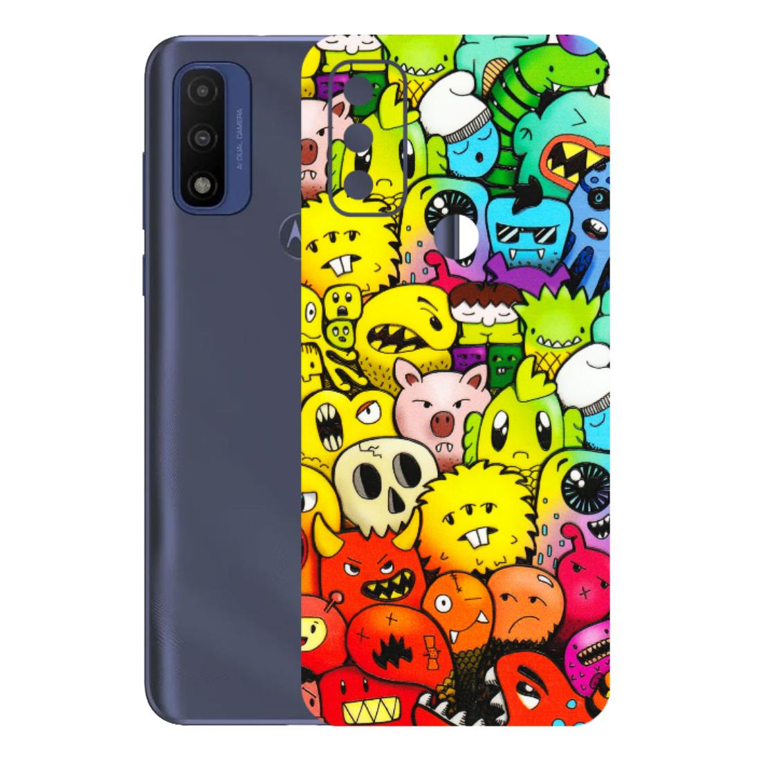 Motorola Phone Skins (All Models) - Angry Funkies - 3D Embossed Finish (L-169) Motorola Moto G Pure