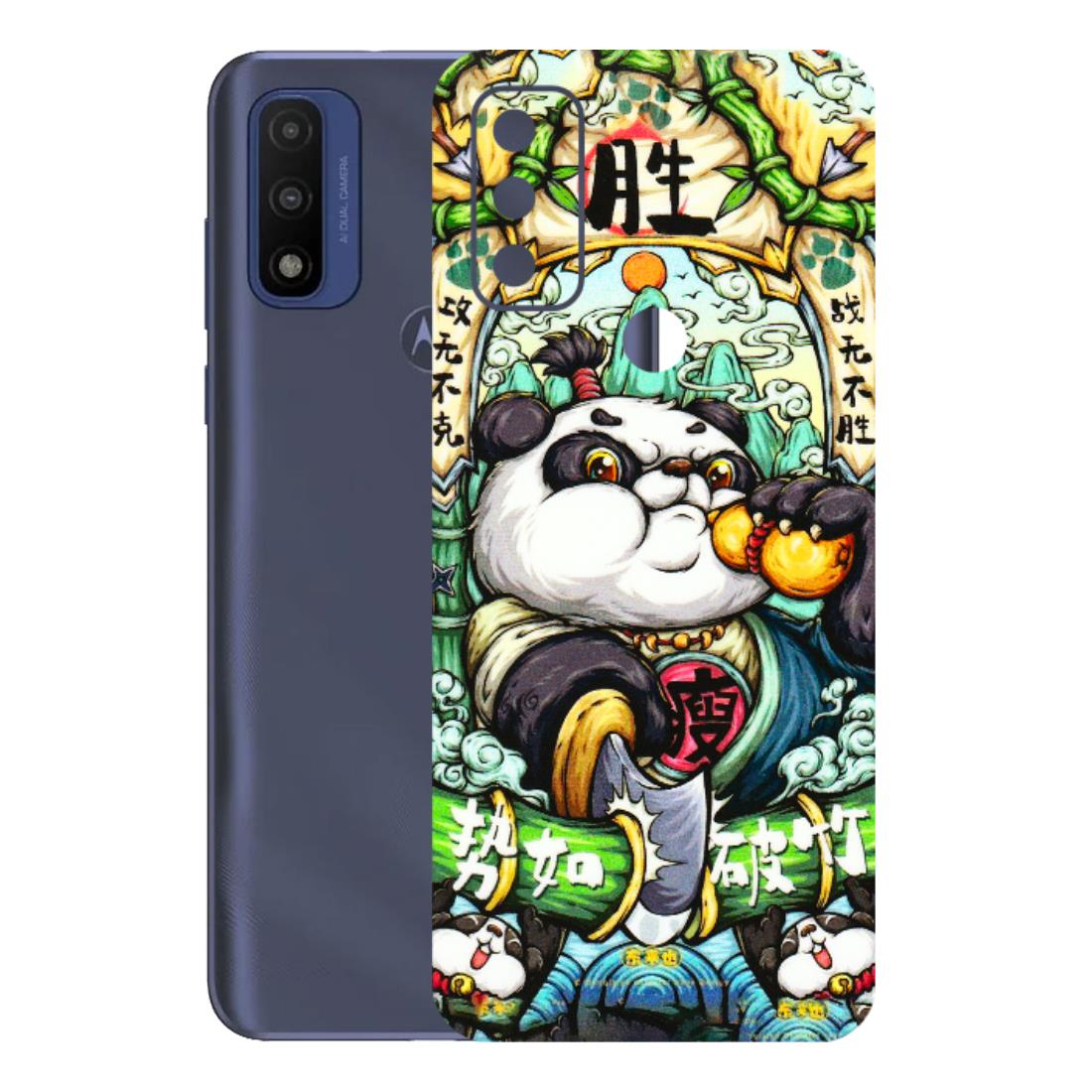 Motorola Phone Skins (All Models) - Royal Rich Panda - 3D Embossed Finish (L-170) Motorola Moto G Pure