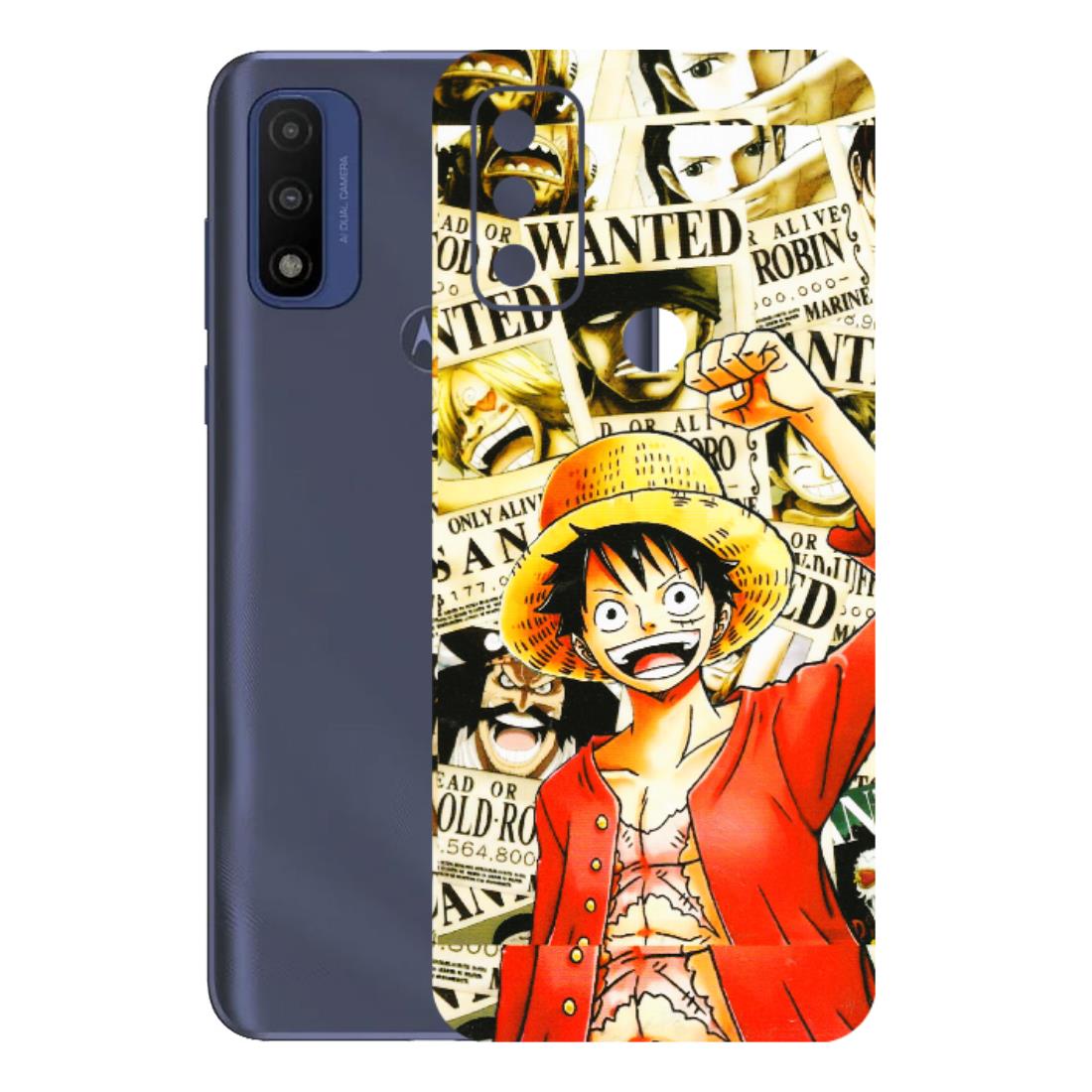 Motorola Phone Skins (All Models) - Luffy Anime - 3D Embossed Finish (L-177) Motorola Moto G Pure