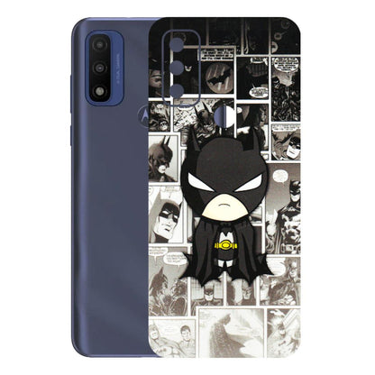 Motorola Phone Skins (All Models) - Toon Batman - 3D Embossed Finish (L-182) Motorola Moto G Pure