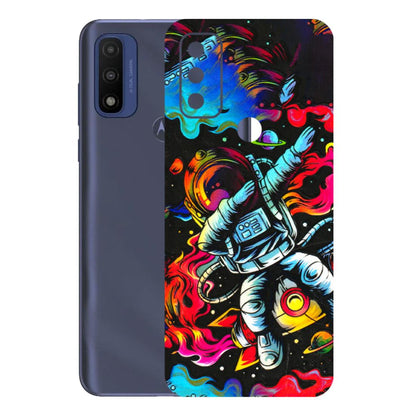 Motorola Phone Skins (All Models) - Astronaut Dope - 3D Embossed Finish (L-191) Motorola Moto G Pure