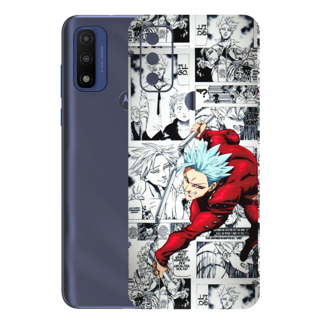 Motorola Phone Skins (All Models) - Anime Comic - 3D Embossed Finish (L-192) Motorola Moto G Pure
