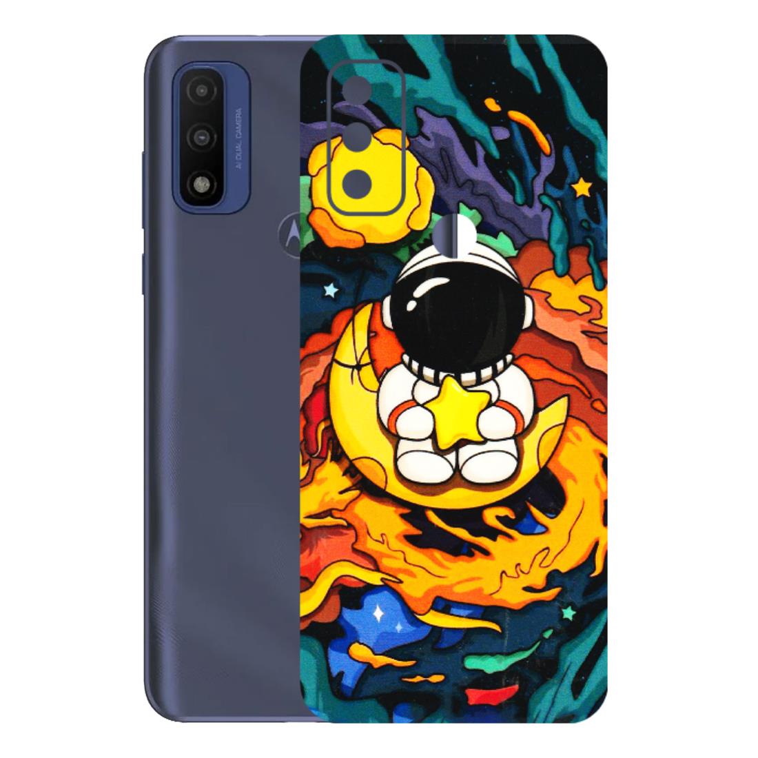 Motorola Phone Skins (All Models) - Baby Astronaut - 3D Embossed Finish (L-197) Motorola Moto G Pure