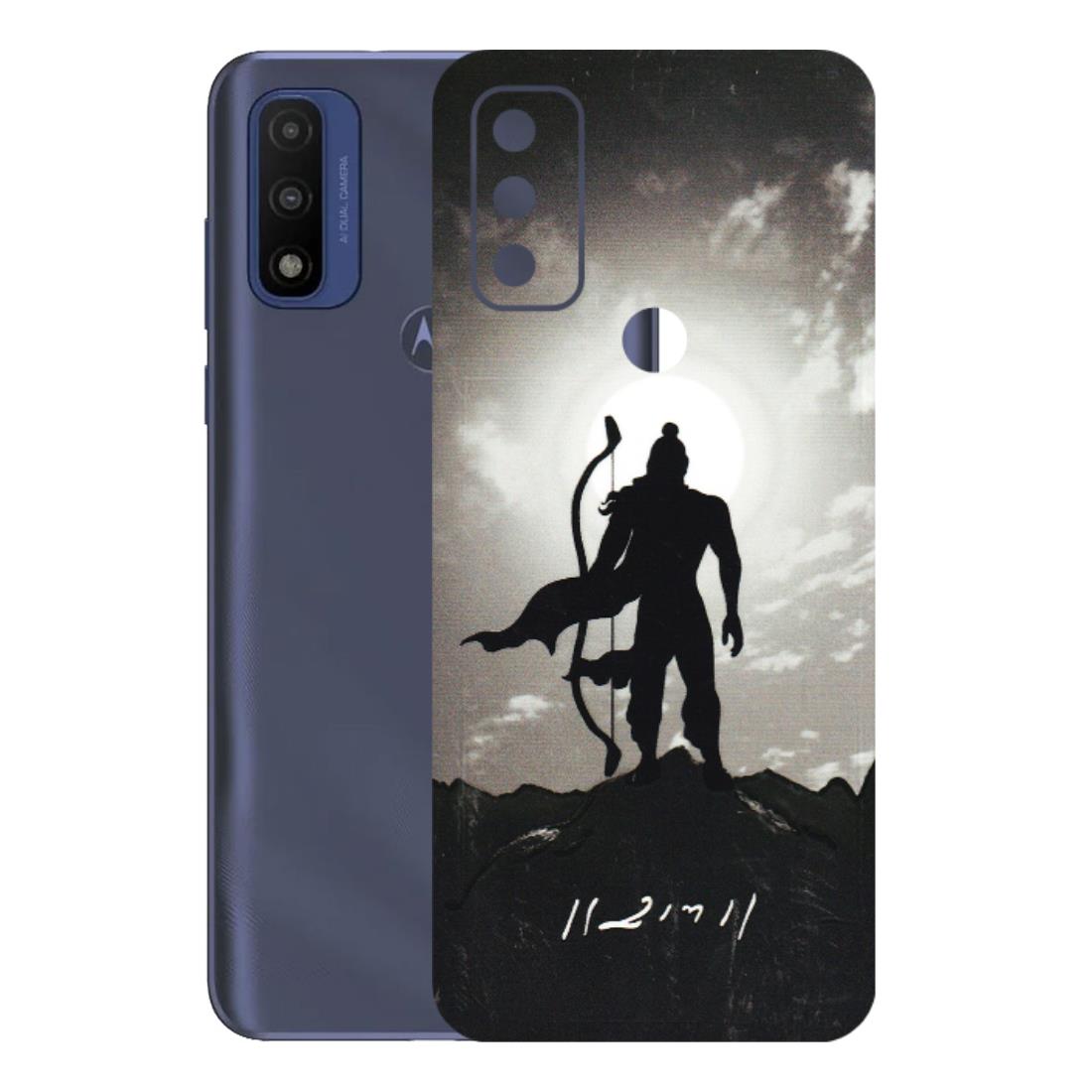 Motorola Phone Skins (All Models) - Jai Siya Ram - 3D Embossed Finish (L-200) Motorola Moto G Pure