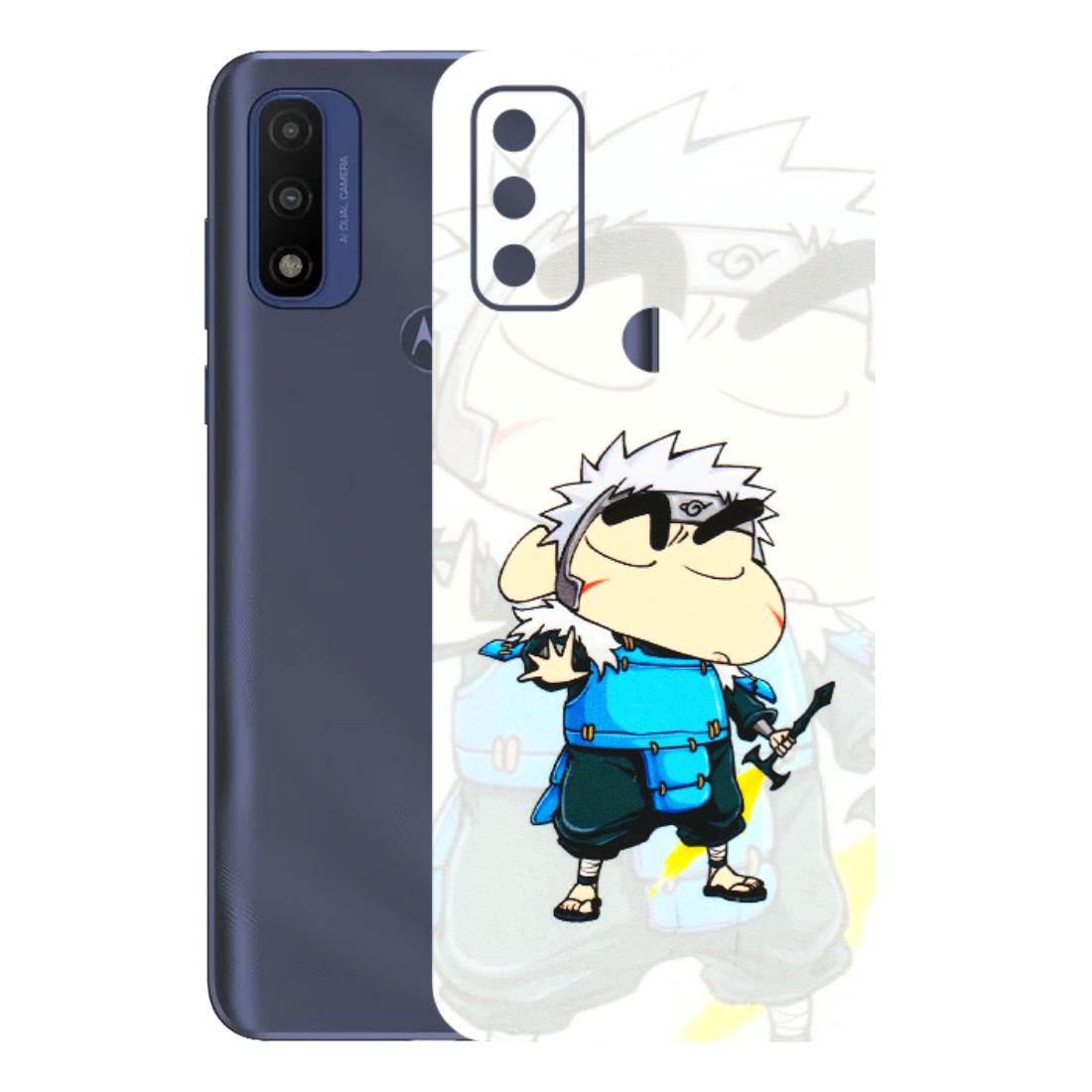 Motorola Phone Skins (All Models) - Angry Young Shinchan - 3D Embossed Finish (L-226) Motorola Moto G Pure