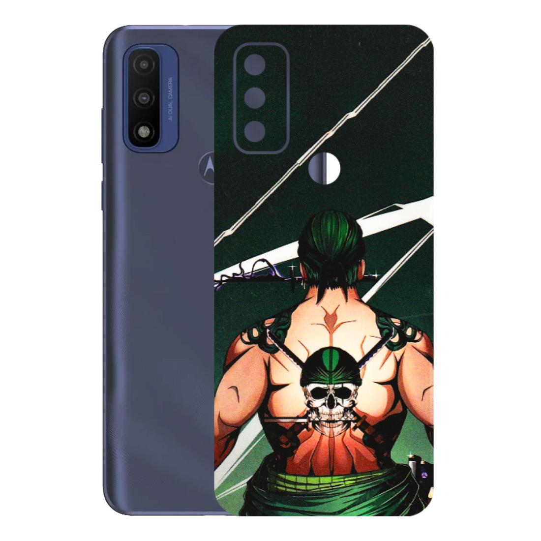 Motorola Phone Skins (All Models) - Zoro Anime - 3D Embossed Finish (L-23) Motorola Moto G Pure