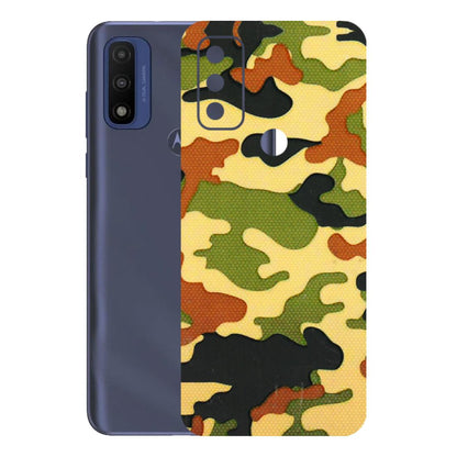 Motorola Phone Skins (All Models) - Indian Military - 3D Embossed Finish (L-234) Motorola Moto G Pure