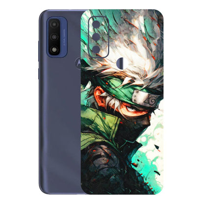 Motorola Phone Skins (All Models) - Kakashi Side Profile - 3D Embossed Finish (L-249) Motorola Moto G Pure