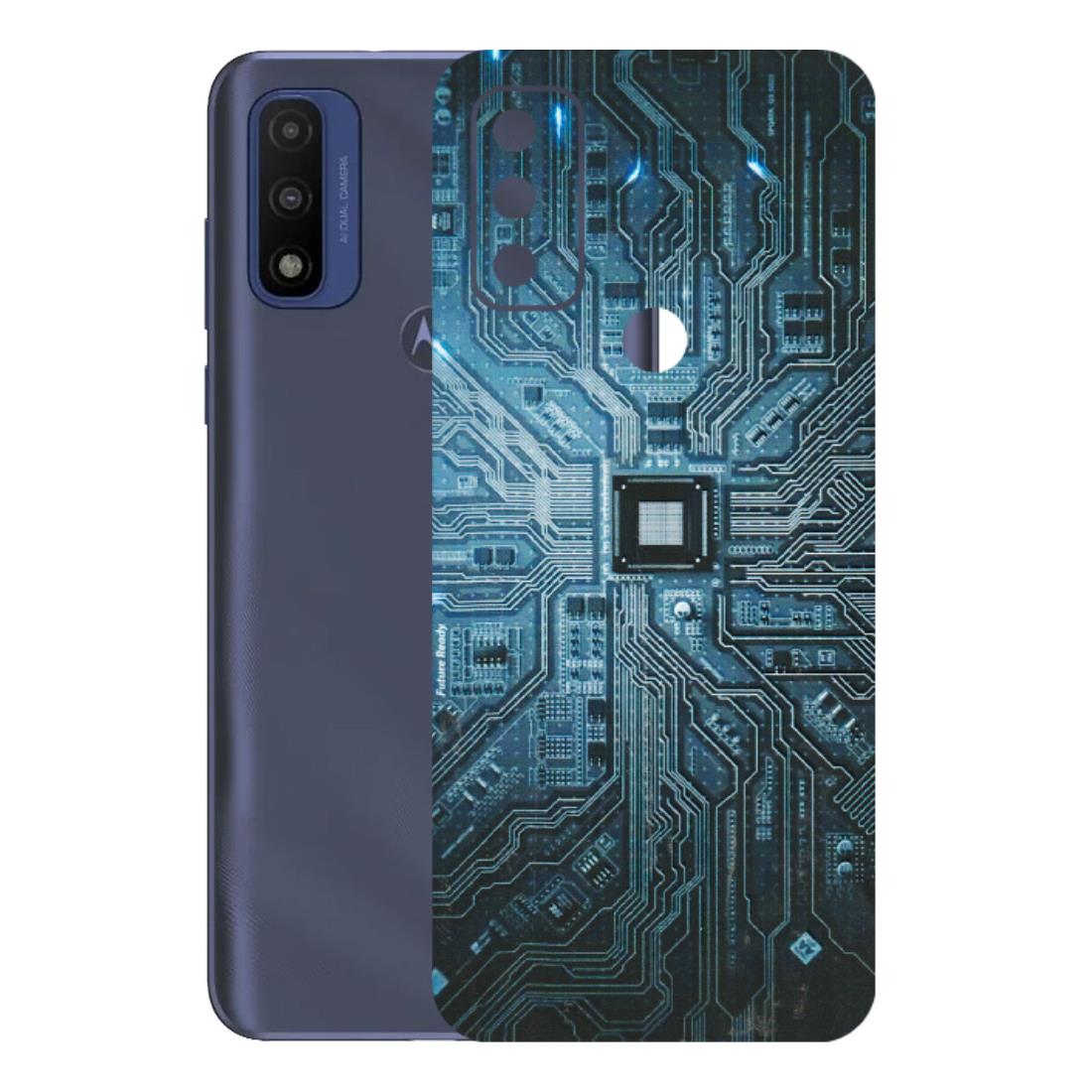 Motorola Phone Skins (All Models) - Original Circuit - 3D Embossed Finish (L-267) Motorola Moto G Pure