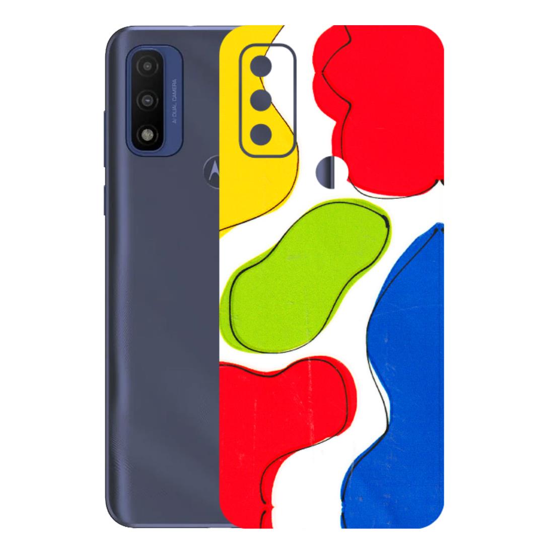 Motorola Phone Skins (All Models) - RGB Colour Paint - 3D Embossed Finish (L-284) Motorola Moto G Pure