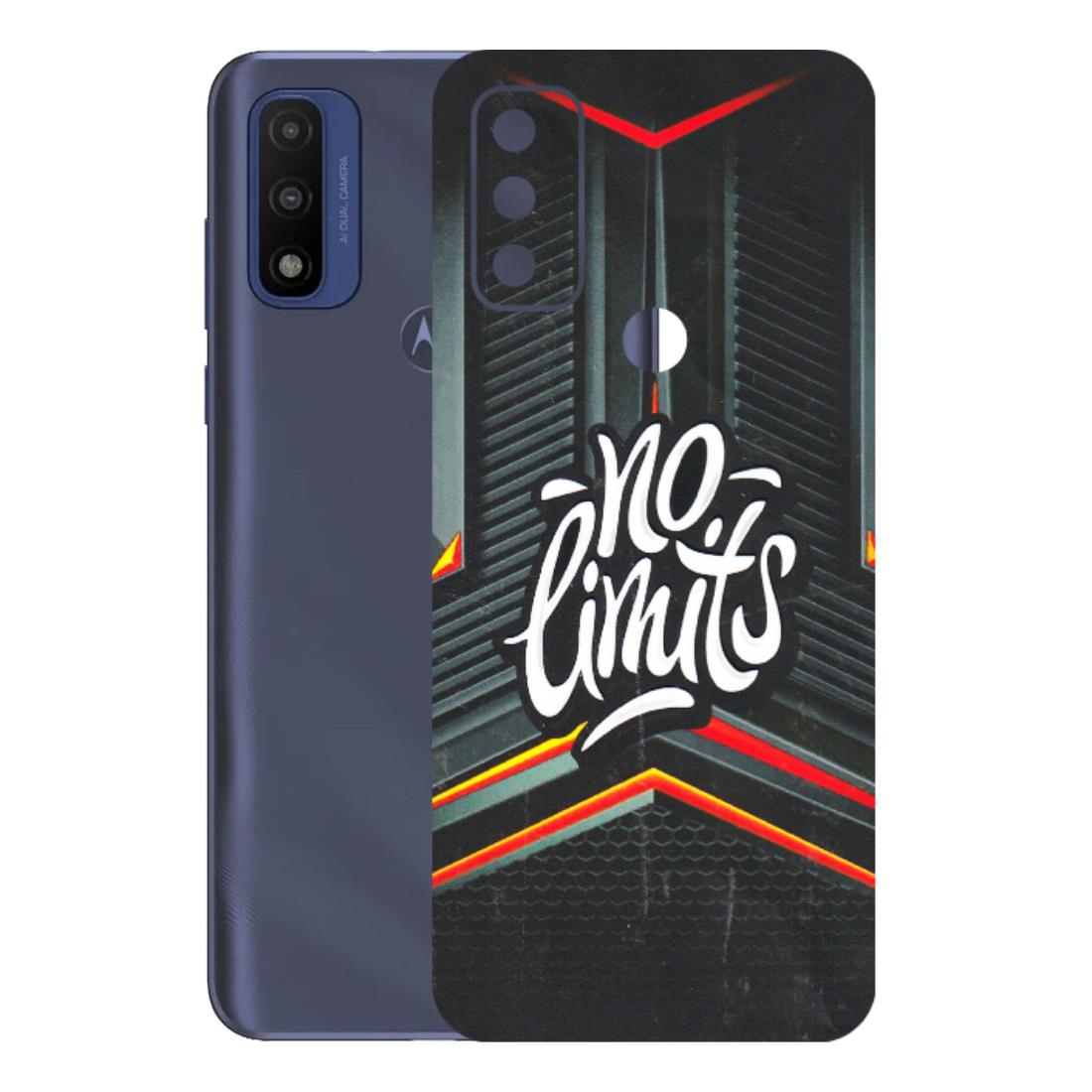 Motorola Phone Skins (All Models) - No Limits - 3D Embossed Finish (L-286) Motorola Moto G Pure