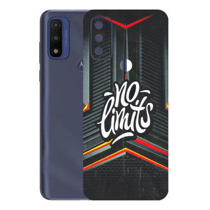 Motorola Phone Skins (All Models) - No Limits - 3D Embossed Finish (L-286) Motorola Moto G Pure