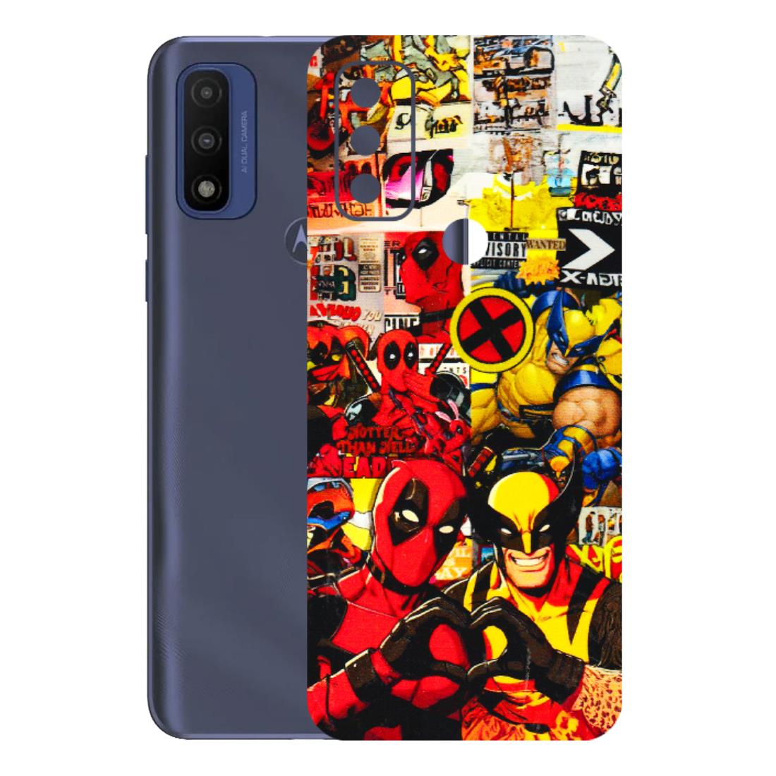Motorola Phone Skins (All Models) - Spidy Wolverine - 3D Embossed Finish (L-310) Motorola Moto G Pure