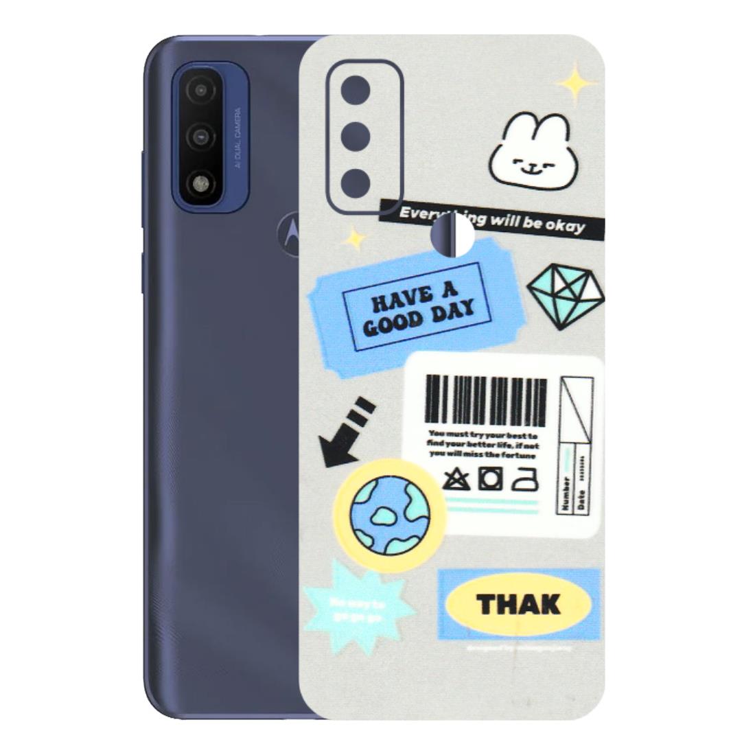 Motorola Phone Skins (All Models) - Will Be Okay Design - 3D Embossed Finish (L-316) Motorola Moto G Pure