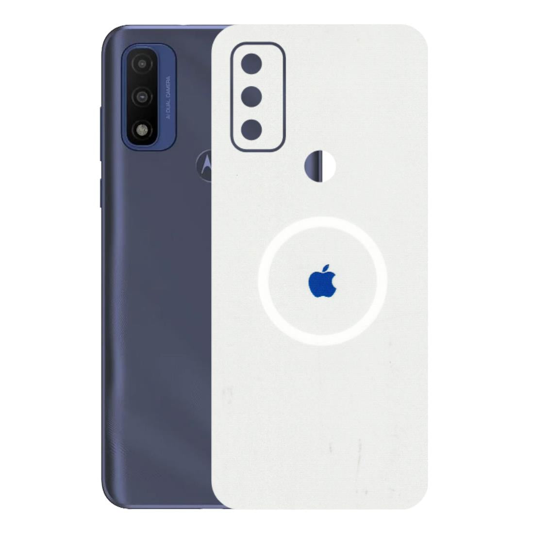 Motorola Phone Skins (All Models) - iPhone Magsafe Logo - 3D Embossed Finish (L-320) Motorola Moto G Pure