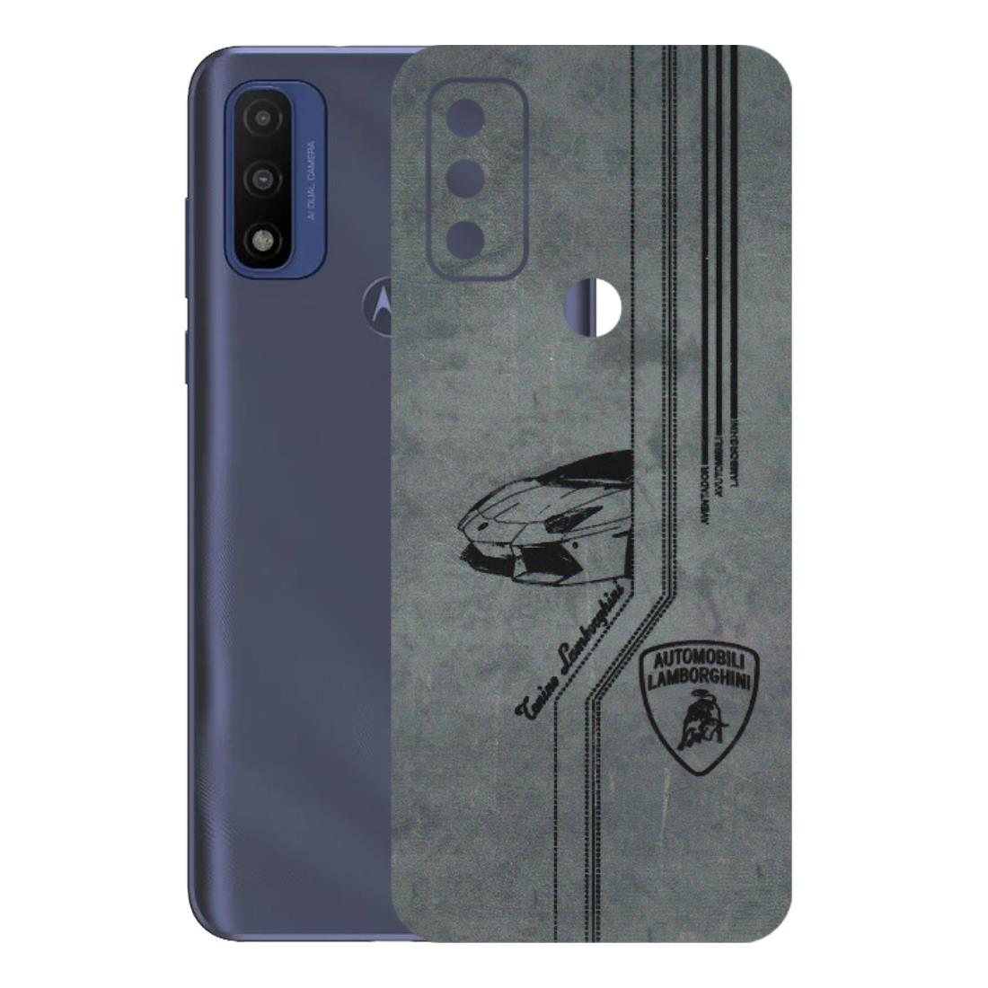 Motorola Phone Skins (All Models) - New Lamborgini Aventador - 3D Embossed Finish (L-321) Motorola Moto G Pure