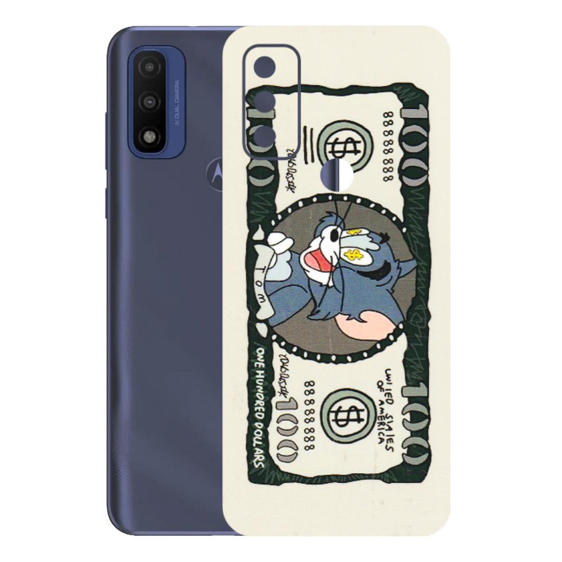 Motorola Phone Skins (All Models) - Tom Hundred Dollar - 3D Embossed Finish (L-324) Motorola Moto G Pure