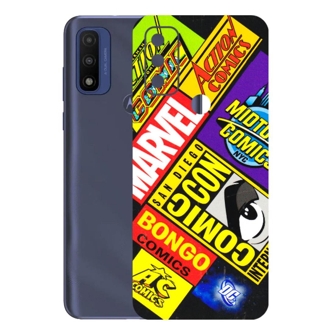 Motorola Phone Skins (All Models) - Bongo Comic Con - 3D Embossed Finish (L-325) Motorola Moto G Pure
