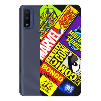 Motorola Phone Skins (All Models) - Bongo Comic Con - 3D Embossed Finish (L-325) Motorola Moto G Pure