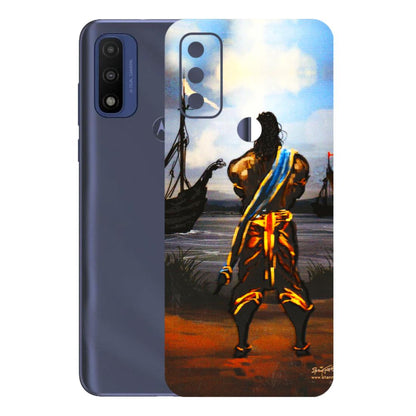 Motorola Phone Skins (All Models) - Heavenly God Figure - 3D Embossed Finish (L-34) Motorola Moto G Pure