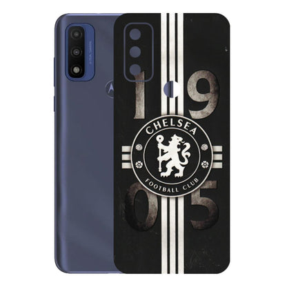 Motorola Phone Skins (All Models) - Chelsea Fan Club - 3D Embossed Finish (L-36) Motorola Moto G Pure