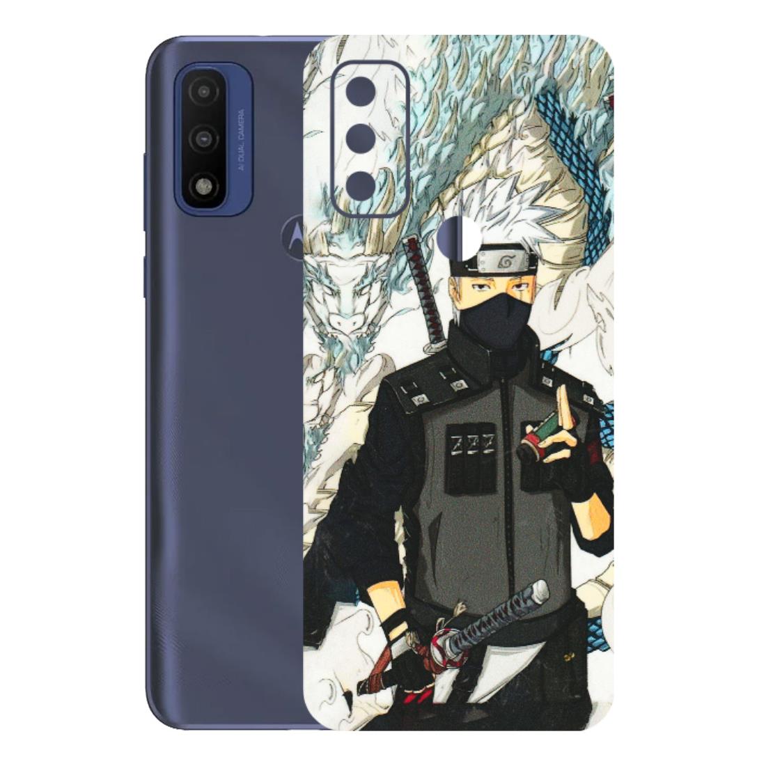 Motorola Phone Skins (All Models) - Kakashi Hatake Naruto Anime - 3D Embossed Finish (L-46) Motorola Moto G Pure